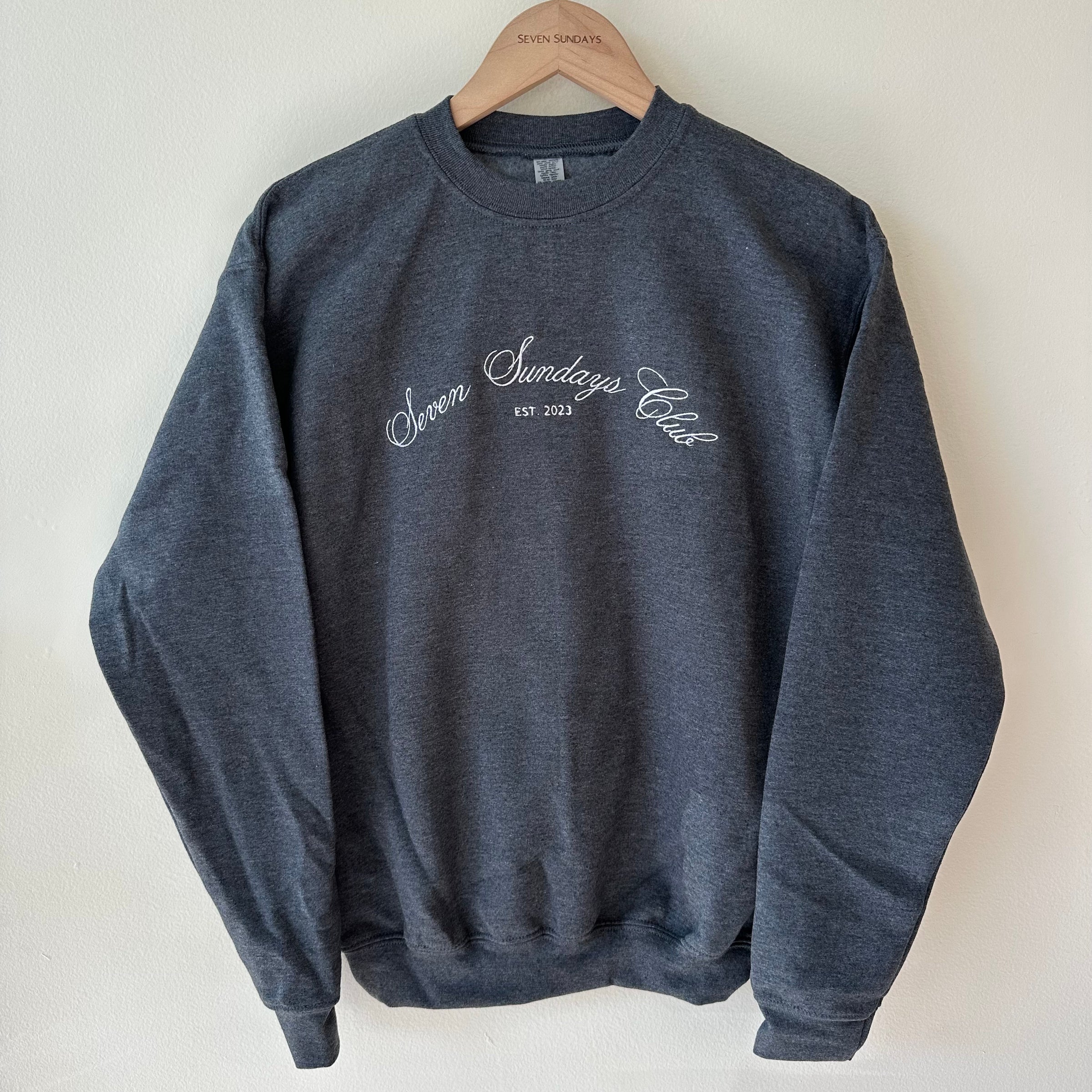 Seven Sundays Club - Green Crewneck | Seven Sundays