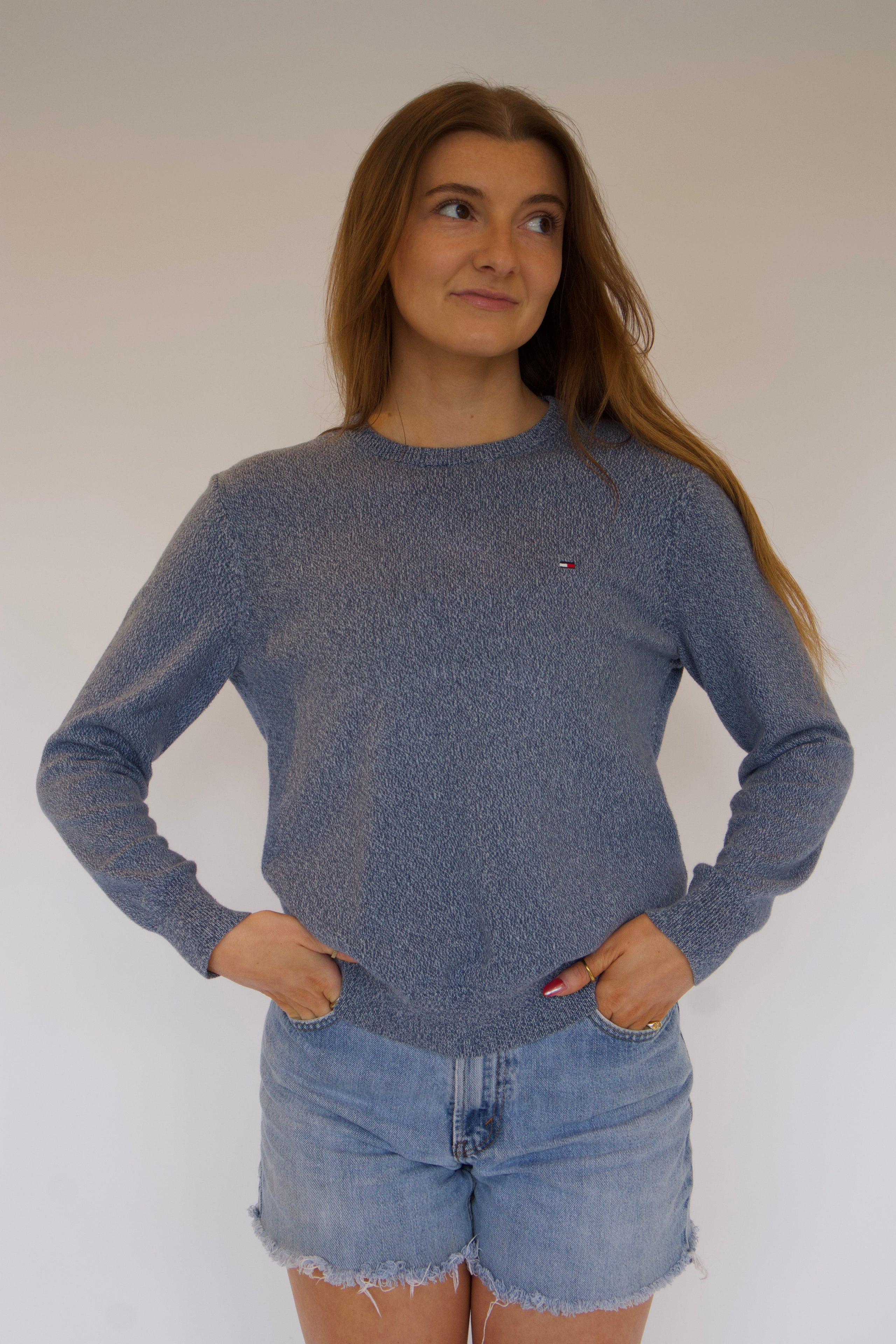 Tommy jeans sweater blue new arrivals